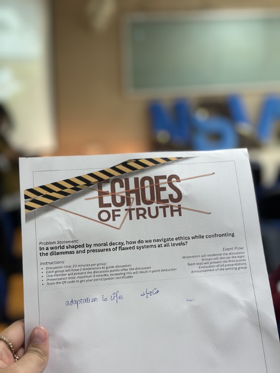 Echoes of Truth
